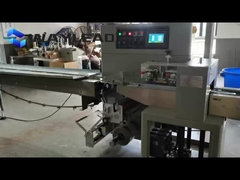 Máquina de embalaje de almohadas de alimentos congelados rápidos de acero inoxidable