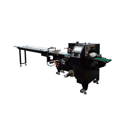 Máquina de embalaje de bolsas de almohada totalmente automática 2.8kw 220V 50hz 30 - 120 bolsas/min Velocidad