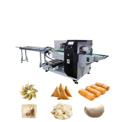 WZ220 Máquina de envasado de flujo de alimentos con tamaños personalizables
