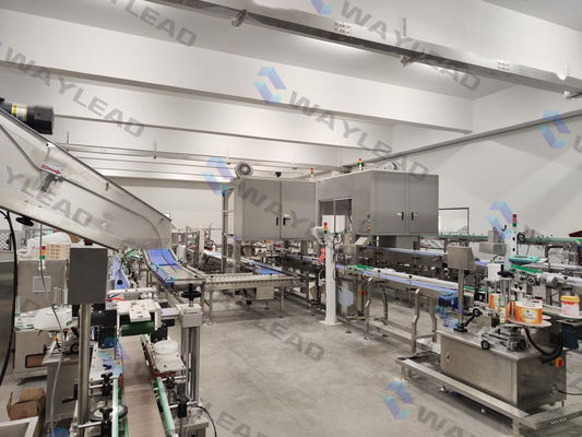 Línea de embalaje automático de pan para hornear y embalaje de alimentos 220V 50Hz / 60Hz