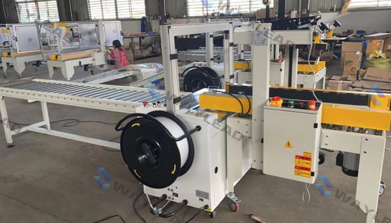 Máquina de sellado de correa de caja plegable personalizable de bajo mantenimiento automático