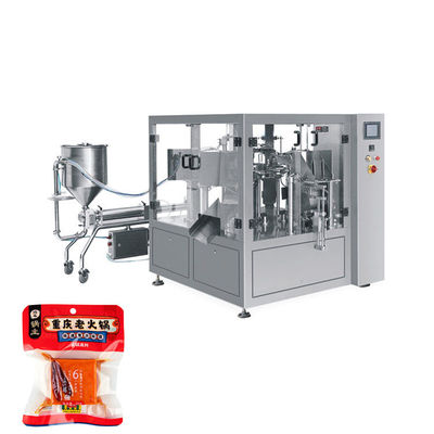 Máquina de embalaje de bolsas de salsa Máquina automática de embalaje de bolsas de líquido prefabricado