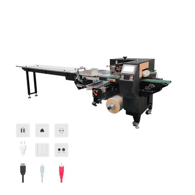 SUS304 Máquina de embalaje de chips de manzana Máquina de embalaje de almohadas para plantas de procesamiento de bocadillos