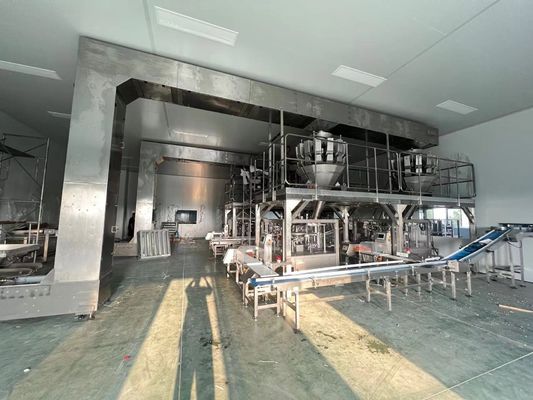 30 M/min Velocidad de alimentación Sistema de control PLC Línea de embalaje automática para 250-350 g/m2 Tamaño de cartón