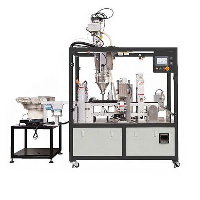 Máquina automática de embalaje de polvo de café a pequeña escala Máquina de cafetera de cápsulas de café Máquina de llenado de cápsulas de café