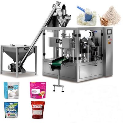 WG300 Máquina de embalaje de bolsas prefabricada para plantas de procesamiento de alimentos horneados SUS304
