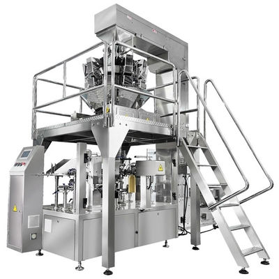 SUS304 Máquina de embalaje de granulados de sal comestible industrial Máquina automática de embalaje de granulados pequeños