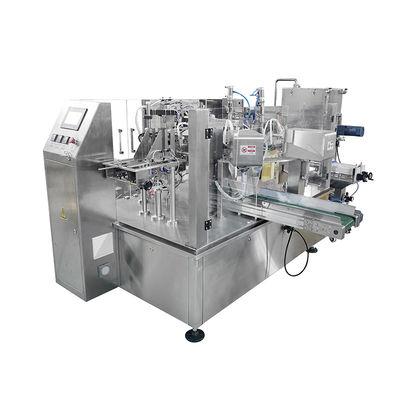 Máquina eléctrica de embalaje de Doypack con sistema de operación automático PLC potencia general 8kw